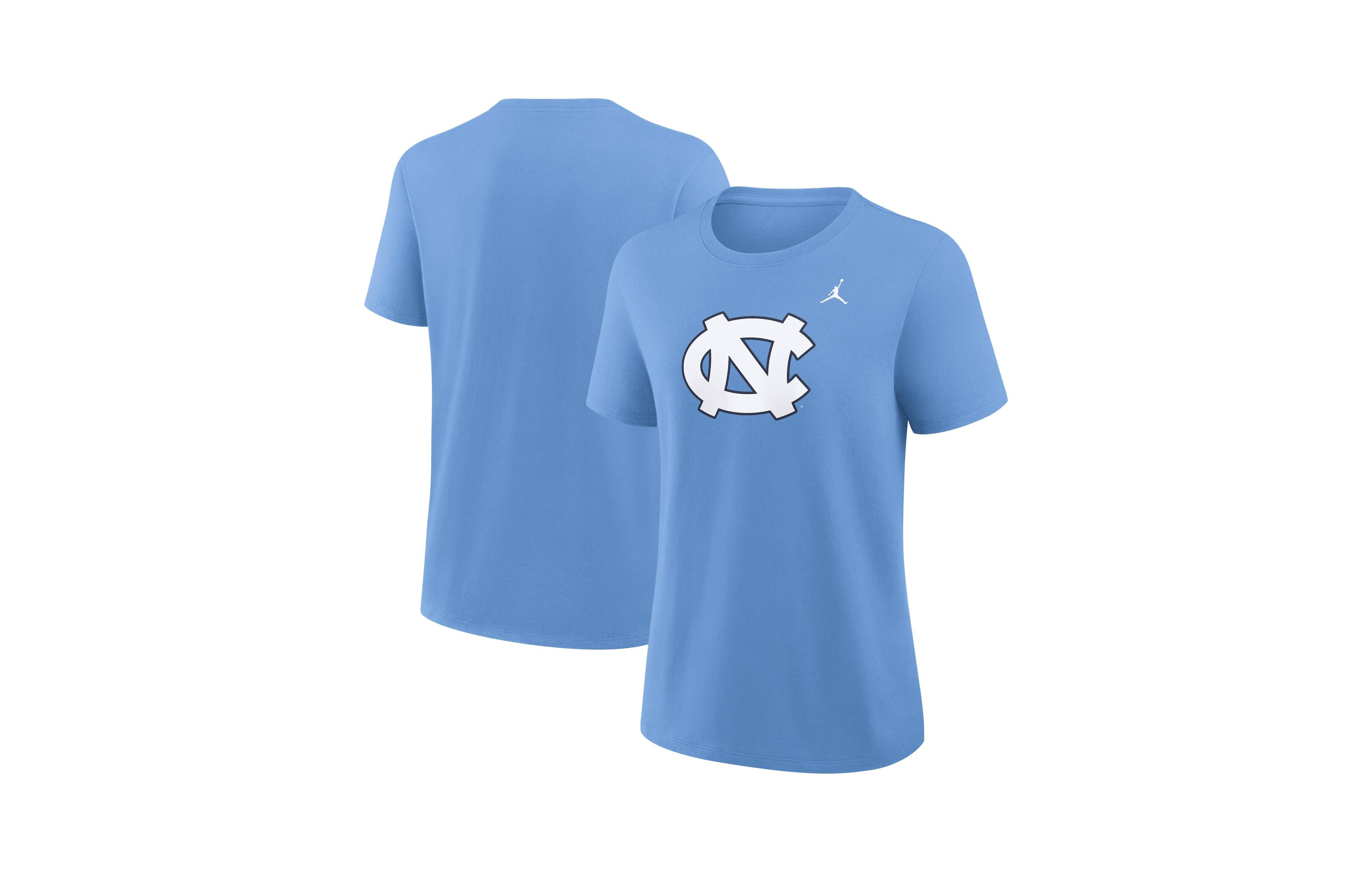 Jordan Women's North Carolina Tar Heels Crewneck Short-Sleeve T-Shirt