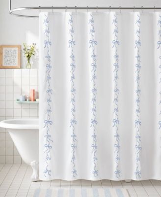 Addison Bowed Shower Curtain, 72" x 72"