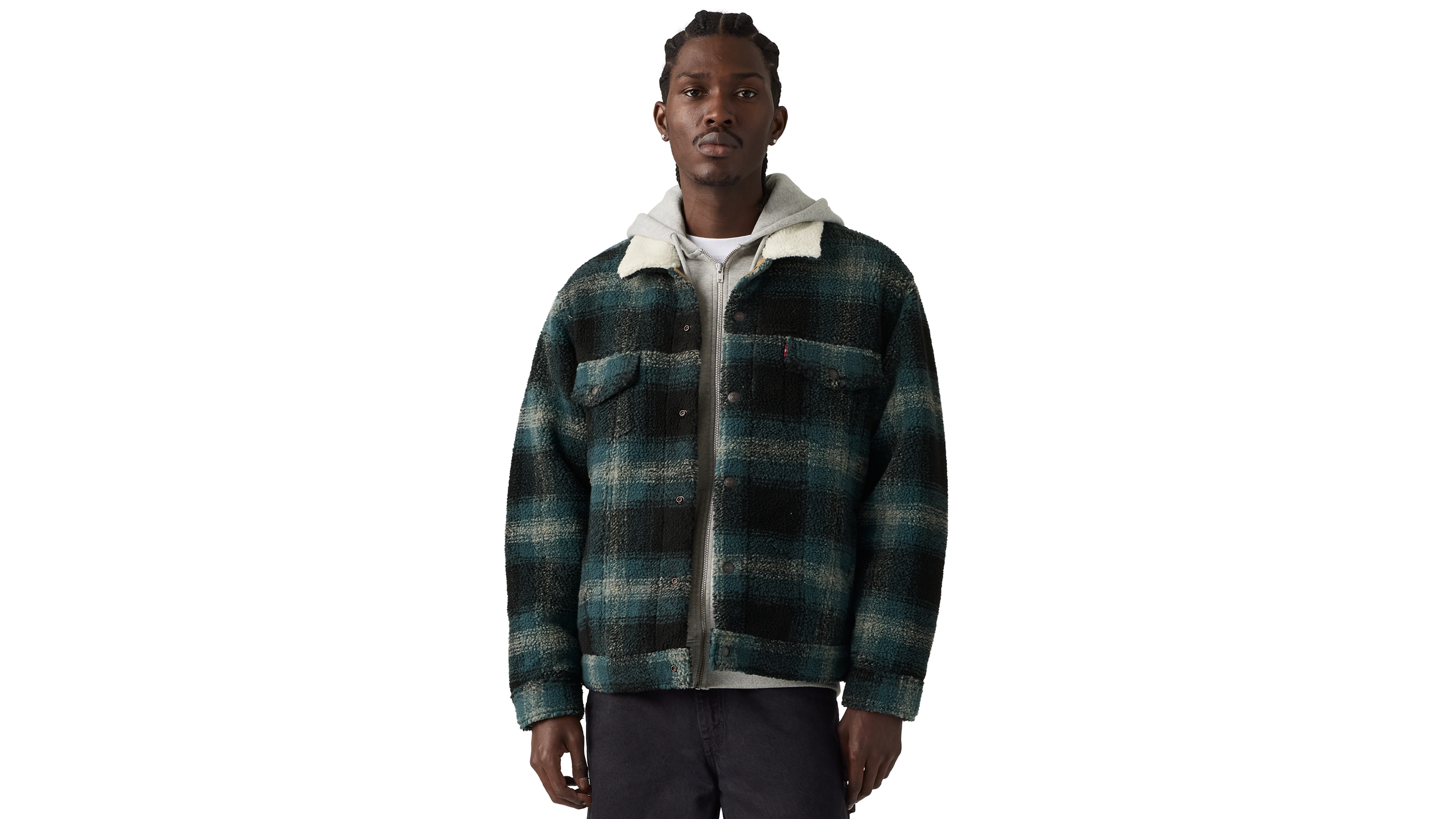 Levi's Men's Sherpa Trucker Denim Jacket