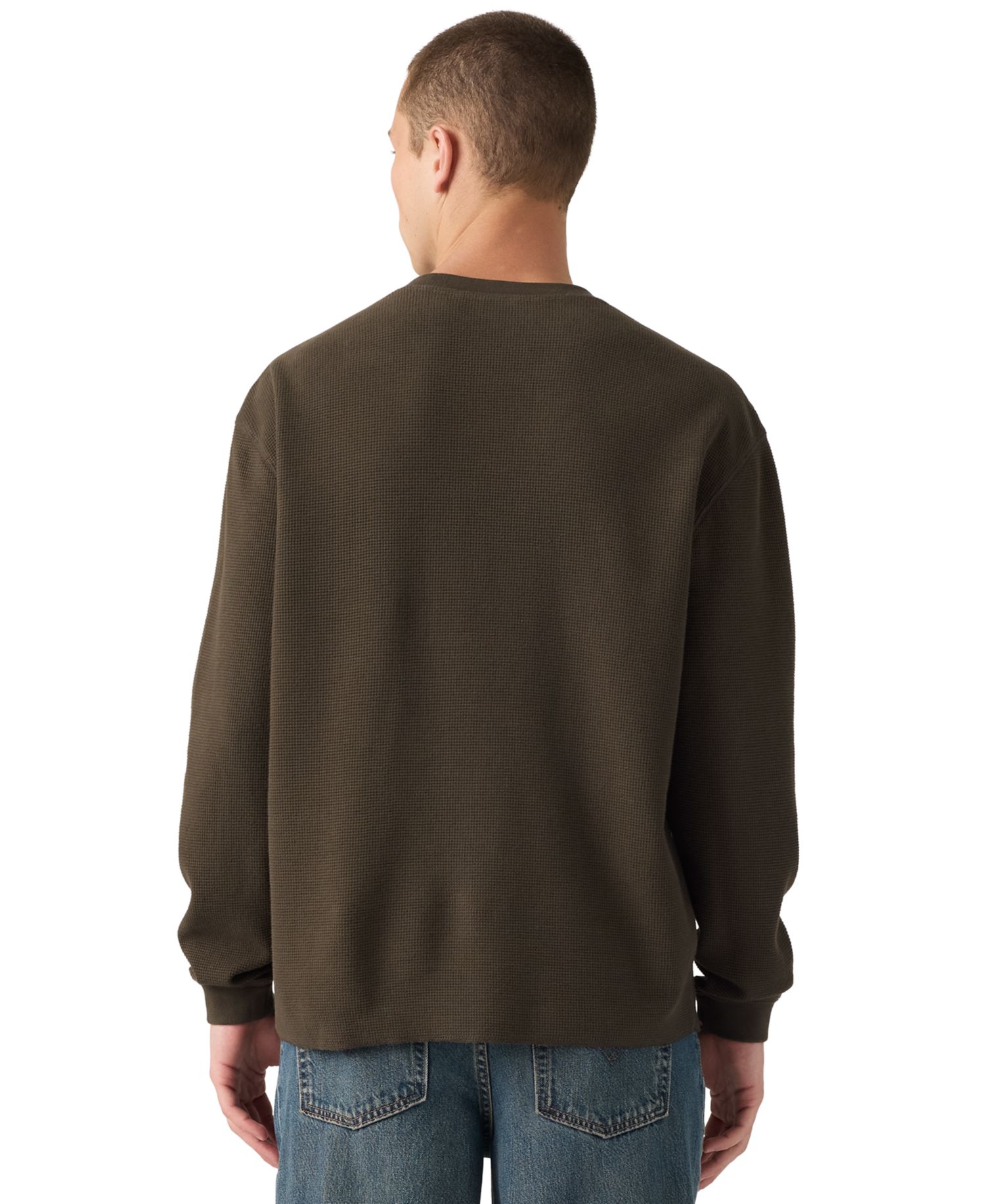 Men's Thermal Long-Sleeve Henley