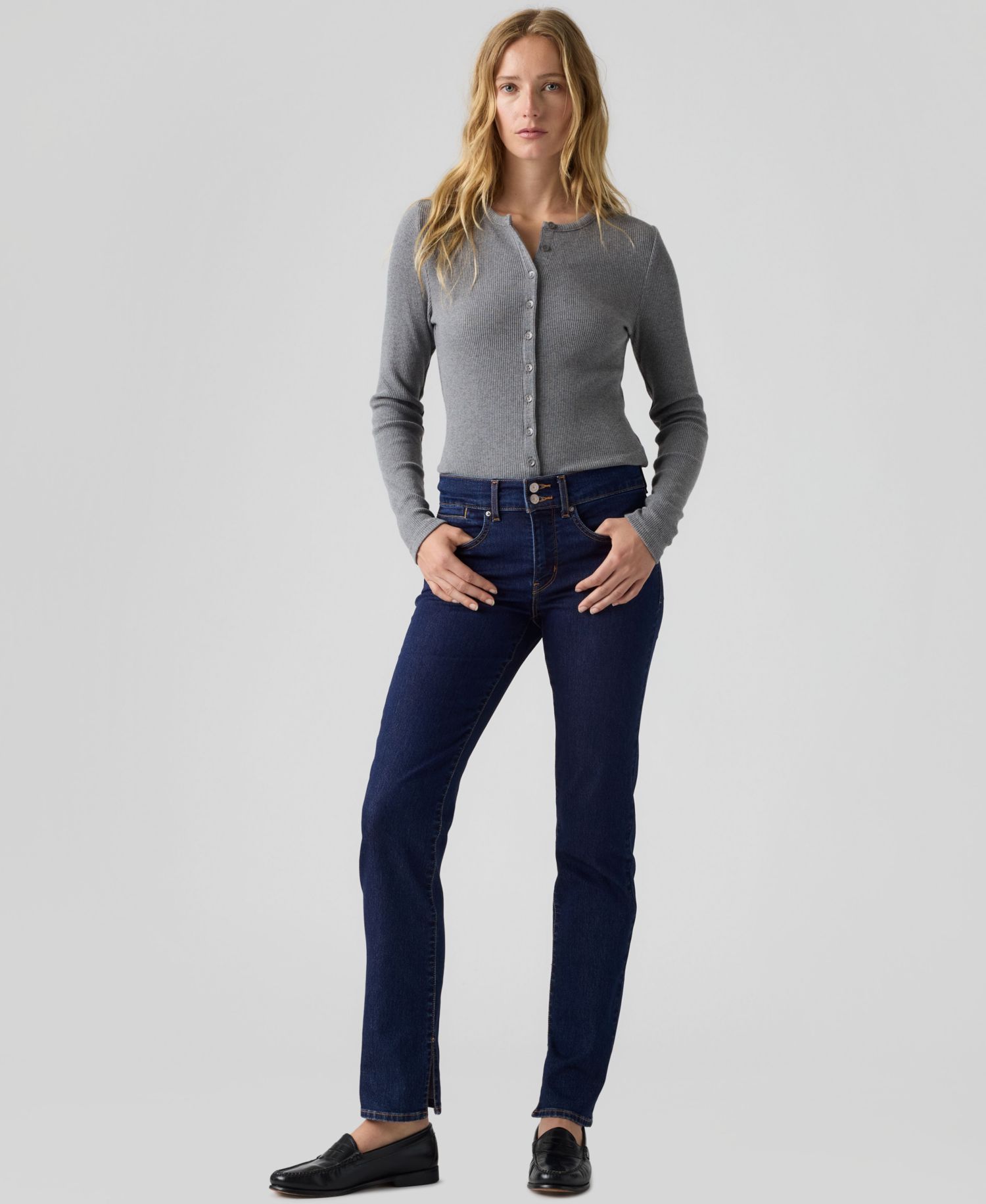 Women's 314 Shaping Straight Mid-Rise Jeans