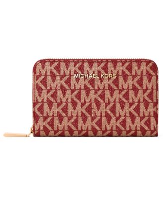 Jet Set Zip Around Card Case Wallet