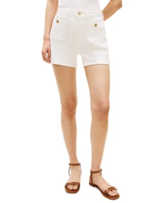 Women's Denim Patch Pocket Shorts