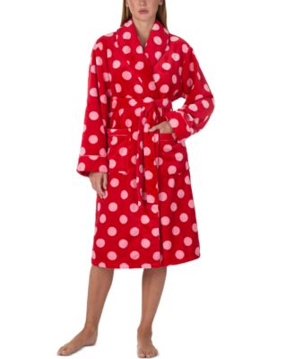 Women's Long Sleeve Chenille Wrap Robe