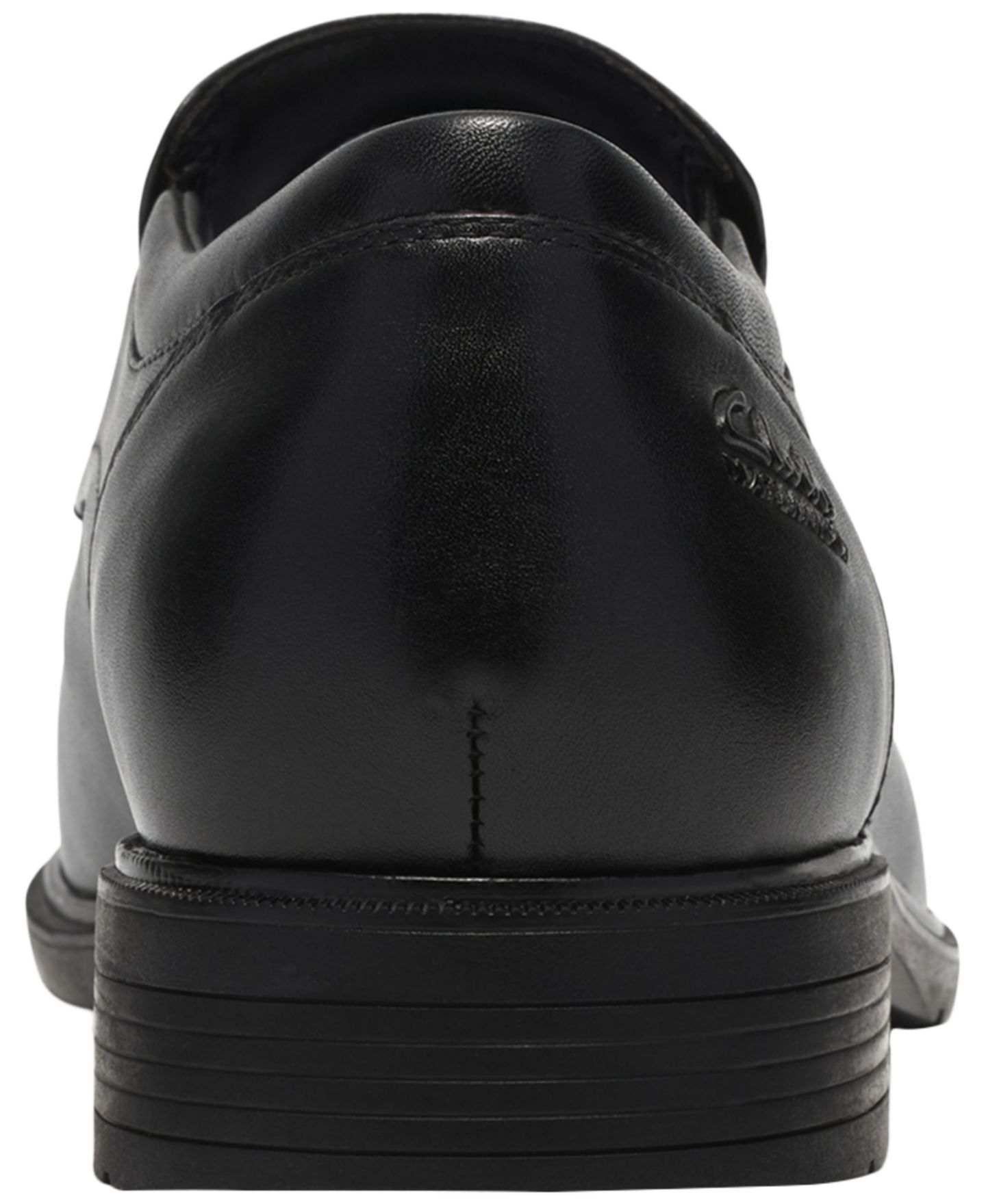 Мужские туфли Clarks Steadwell Step Waterproof Leather, цвет: Чёрный кожаный — фото 6