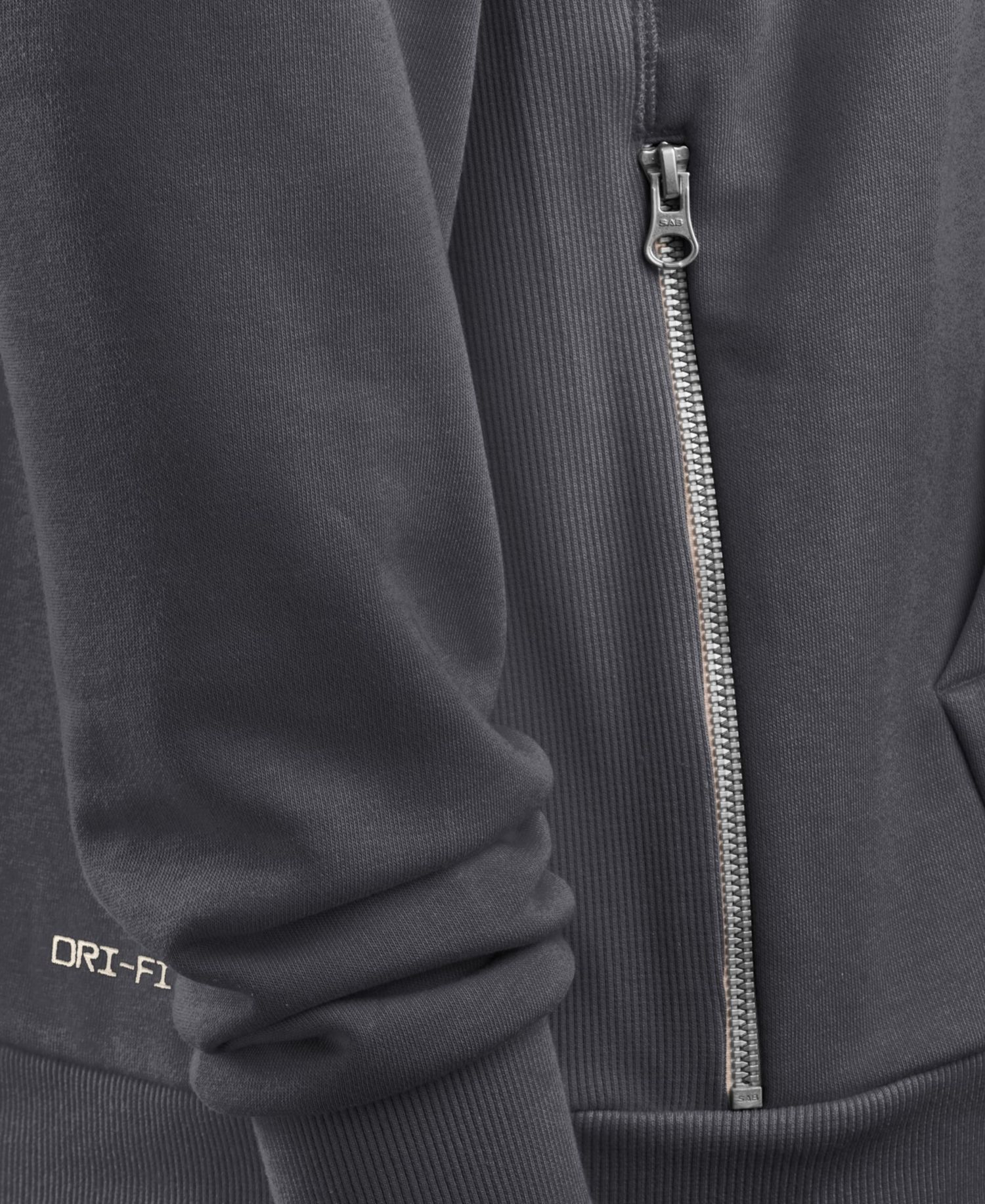 Men's Anthracite Michigan State Spartans 2026 Sideline Standard Issue Dri-FIT Full-Zip Hoodie