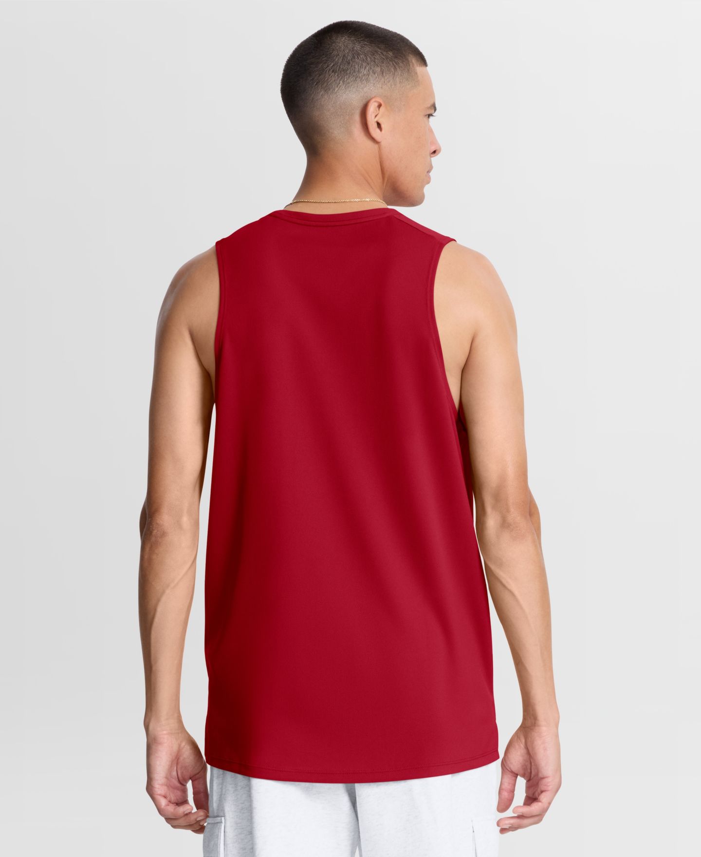 Мужской топ Nike Red Tampa Bay Buccaneers Kickoff Miler Dri-FIT Tank — фото 3
