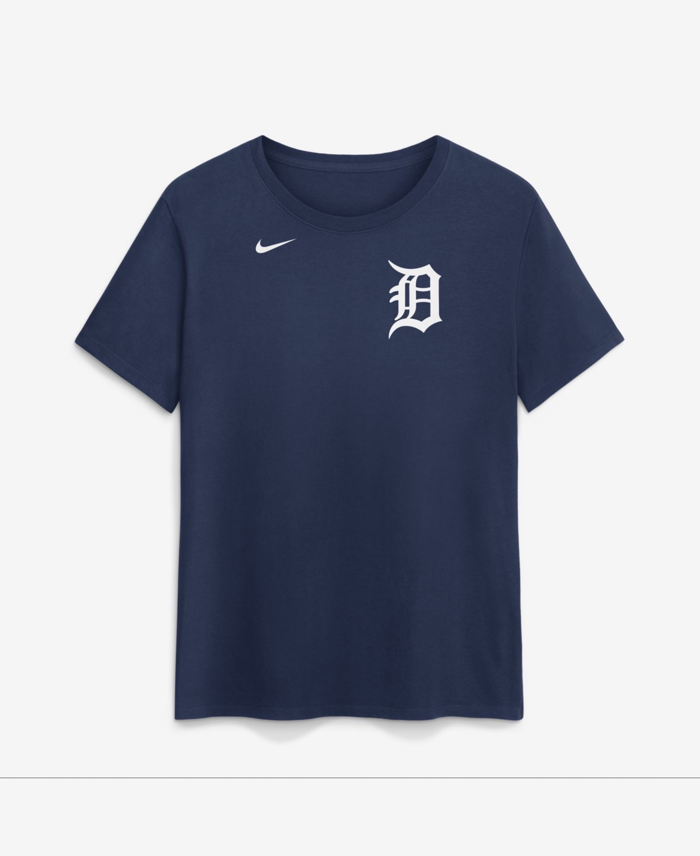 Женская футболка Nike Max Clark Navy Detroit Tigers Name & Number — фото 3