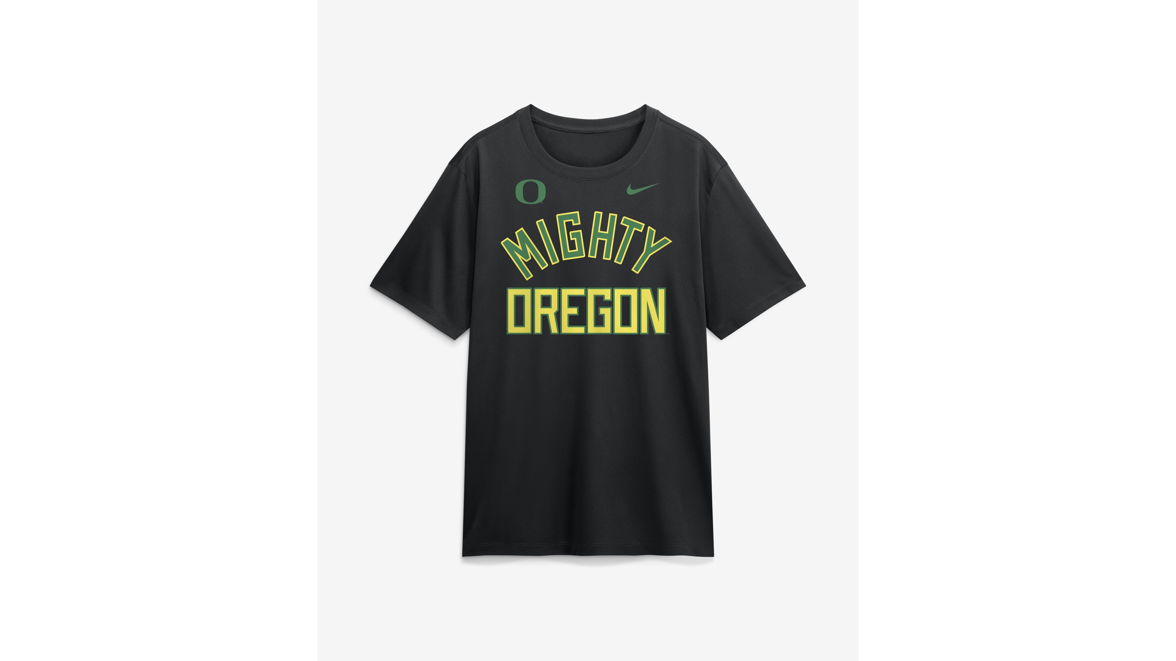 Nike Men's Black Oregon Ducks Primetime Arch Mantra Legend Dri-fit T-Shirt