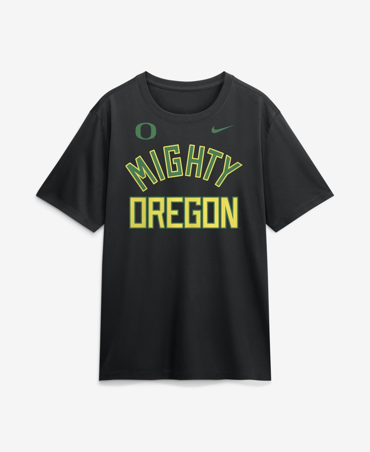 Men's Black Oregon Ducks Primetime Arch Mantra Legend Dri-FIT T-Shirt