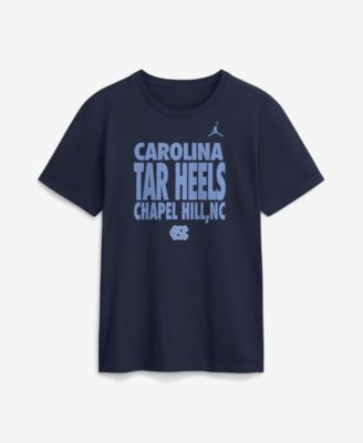 Men's Navy North Carolina Tar Heels 2026 Sideline Dri-FIT Slogan T-Shirt