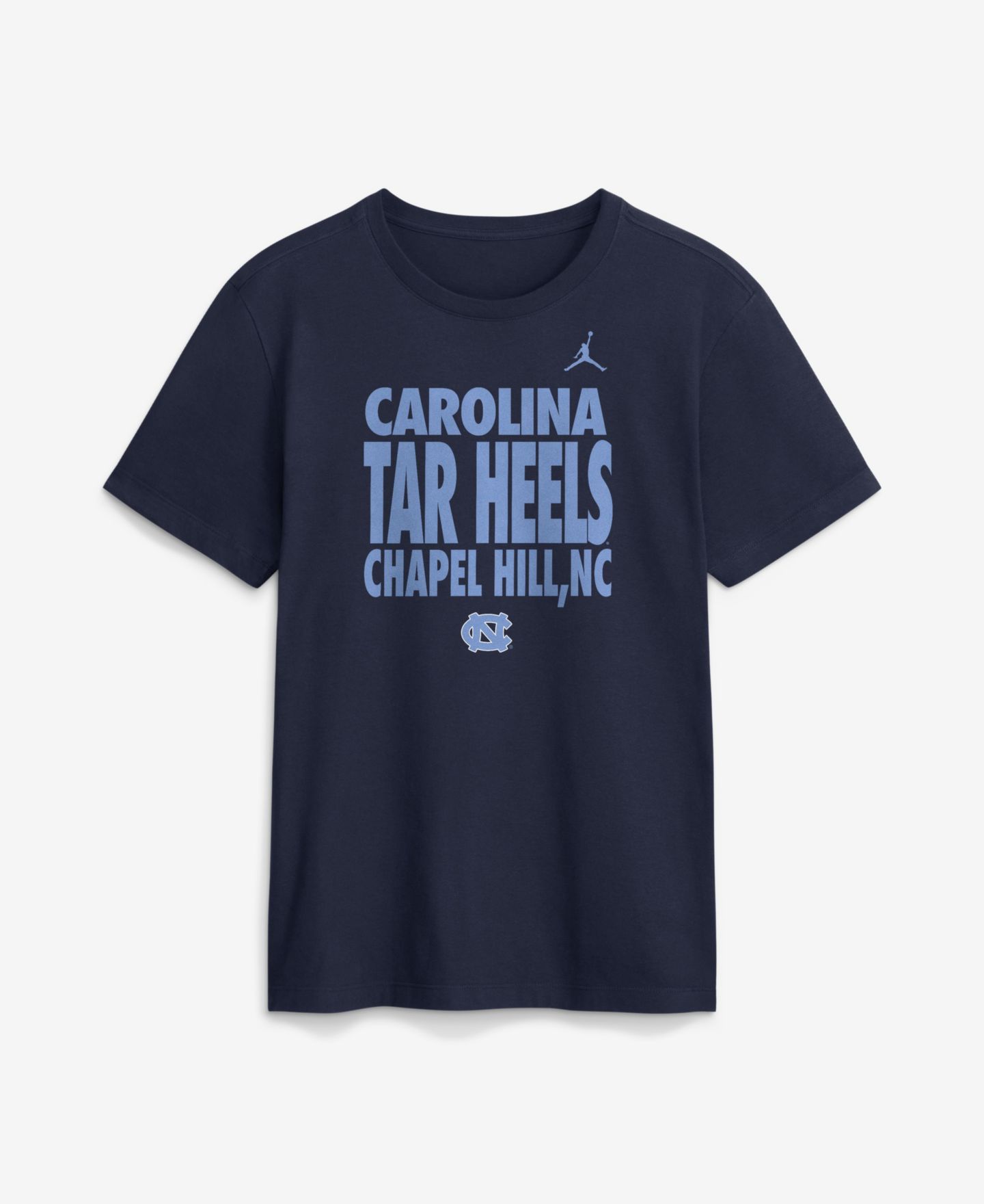Мужские футболки Jordan Navy North Carolina Tar Heels 2026 Sideline Dri-FIT Slogan — фото 1