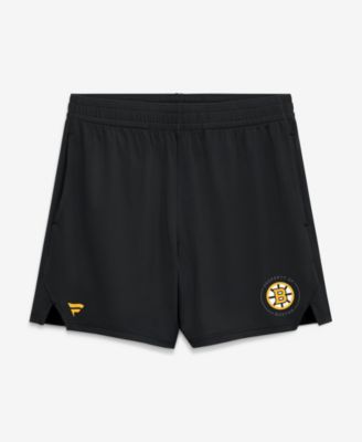 Men's Black Boston Bruins Authentic Pro Training Shorts