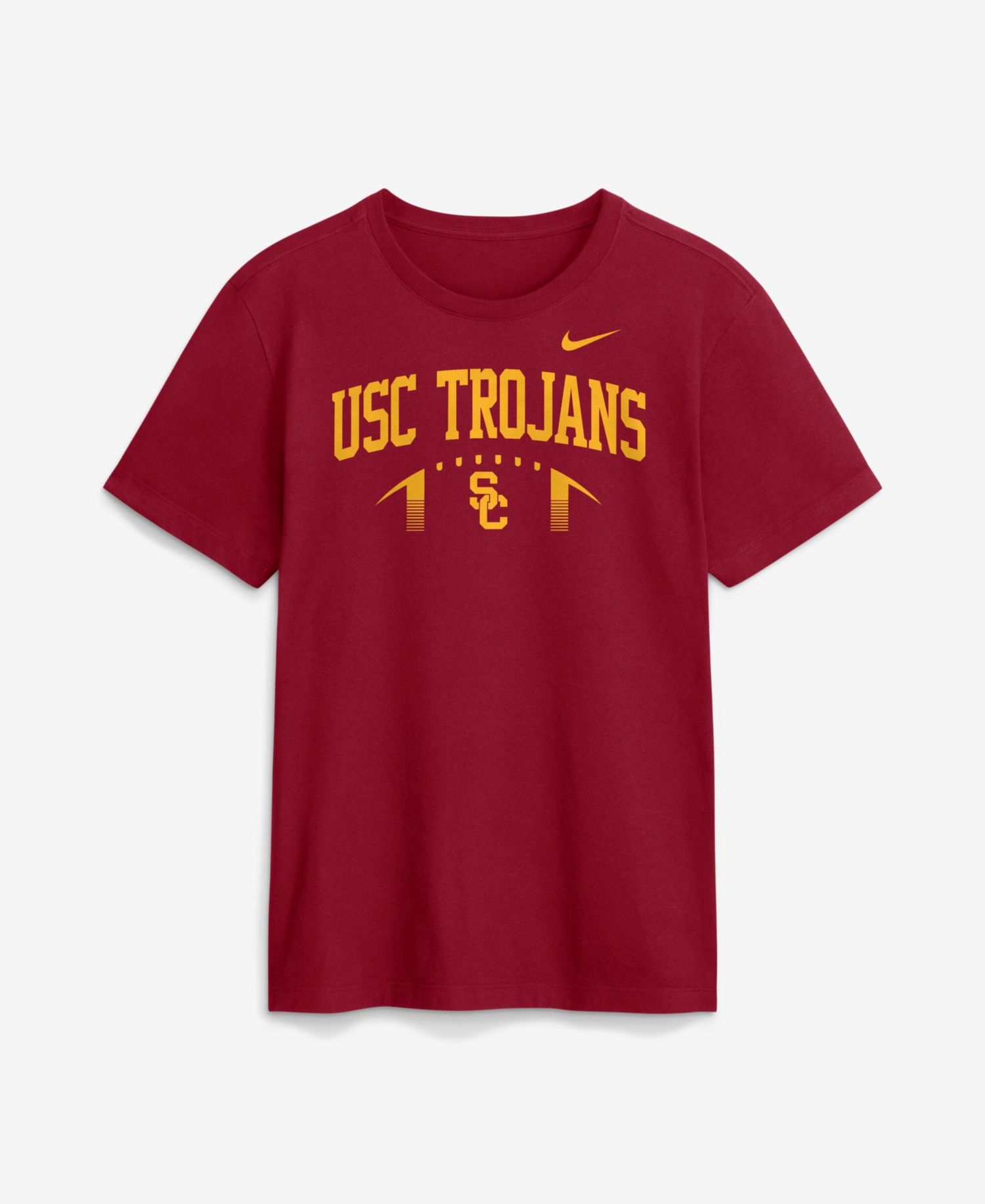 Men's Cardinal USC Trojans Primetime Football Icon T-Shirt