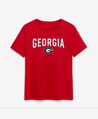 Women's Red Georgia Bulldogs Arch Logo T-Shirt
