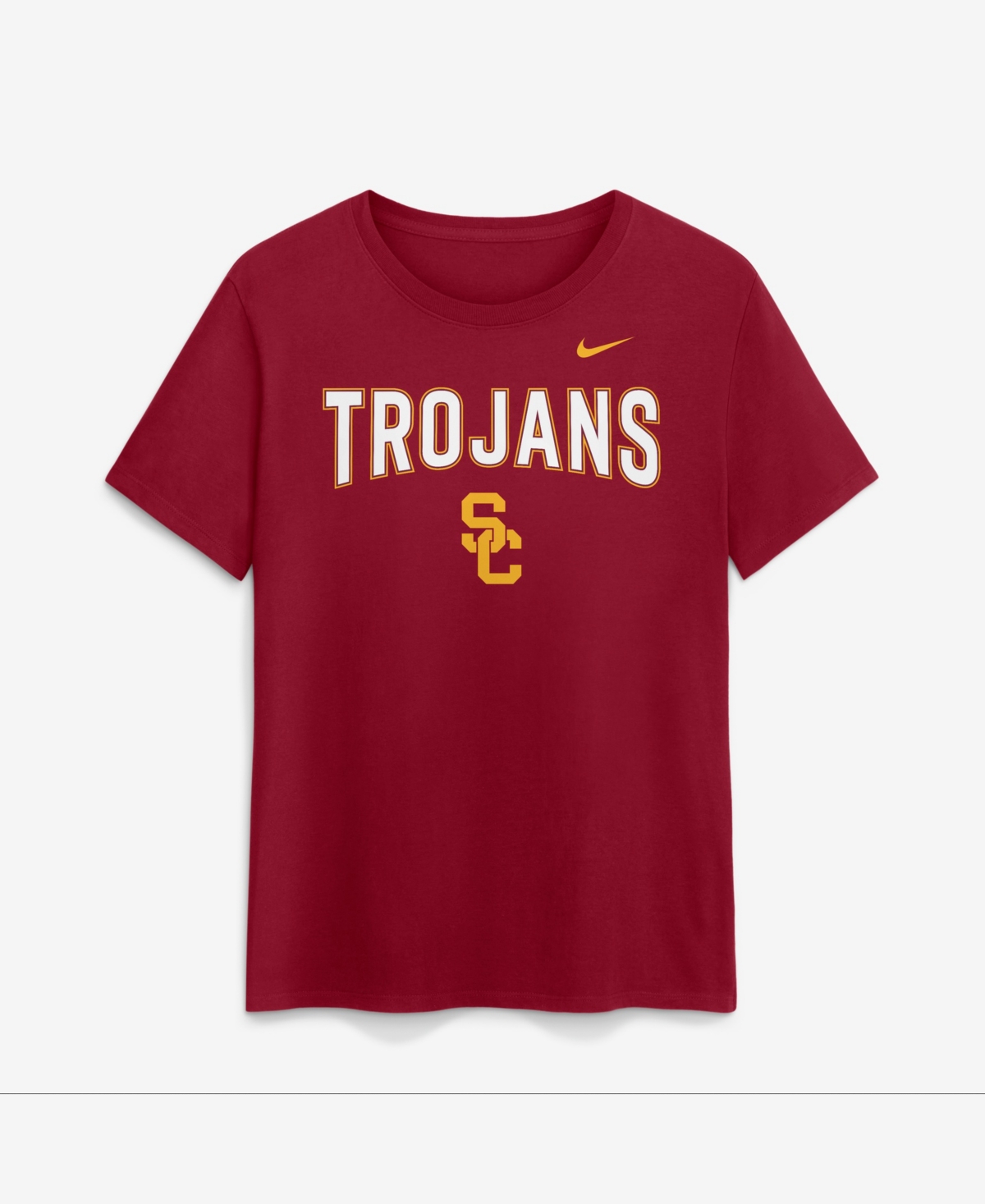 Nike Women's Cardinal Usc Trojans Arch Logo T-Shirt