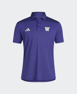 Men's Purple Washington Huskies Ultimate 365 Stripe Polo