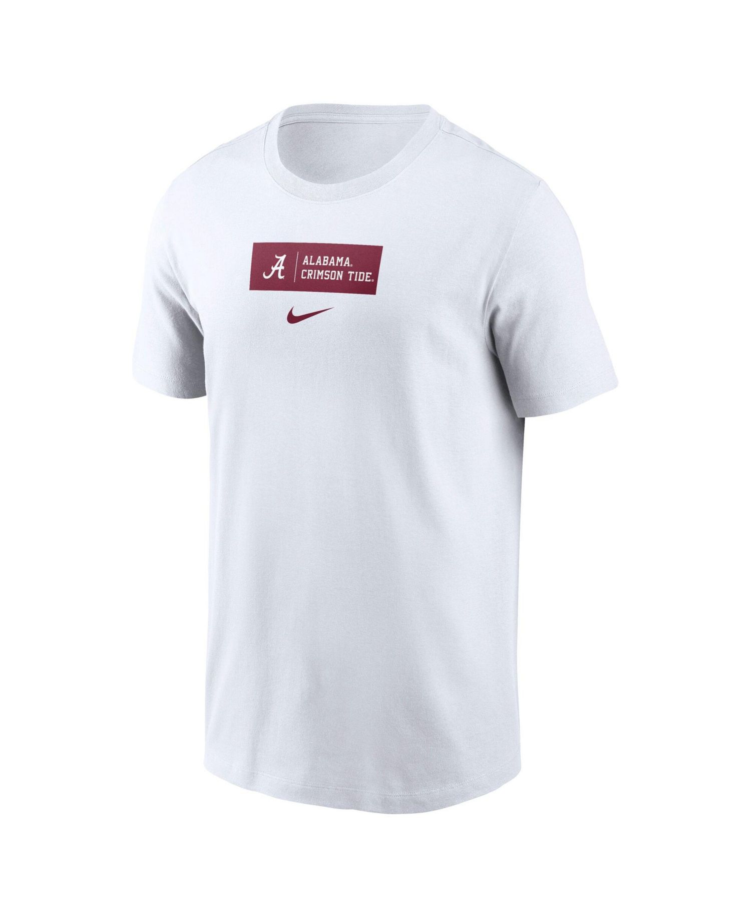 Men's White Alabama Crimson Tide Primetime Crew T-Shirt