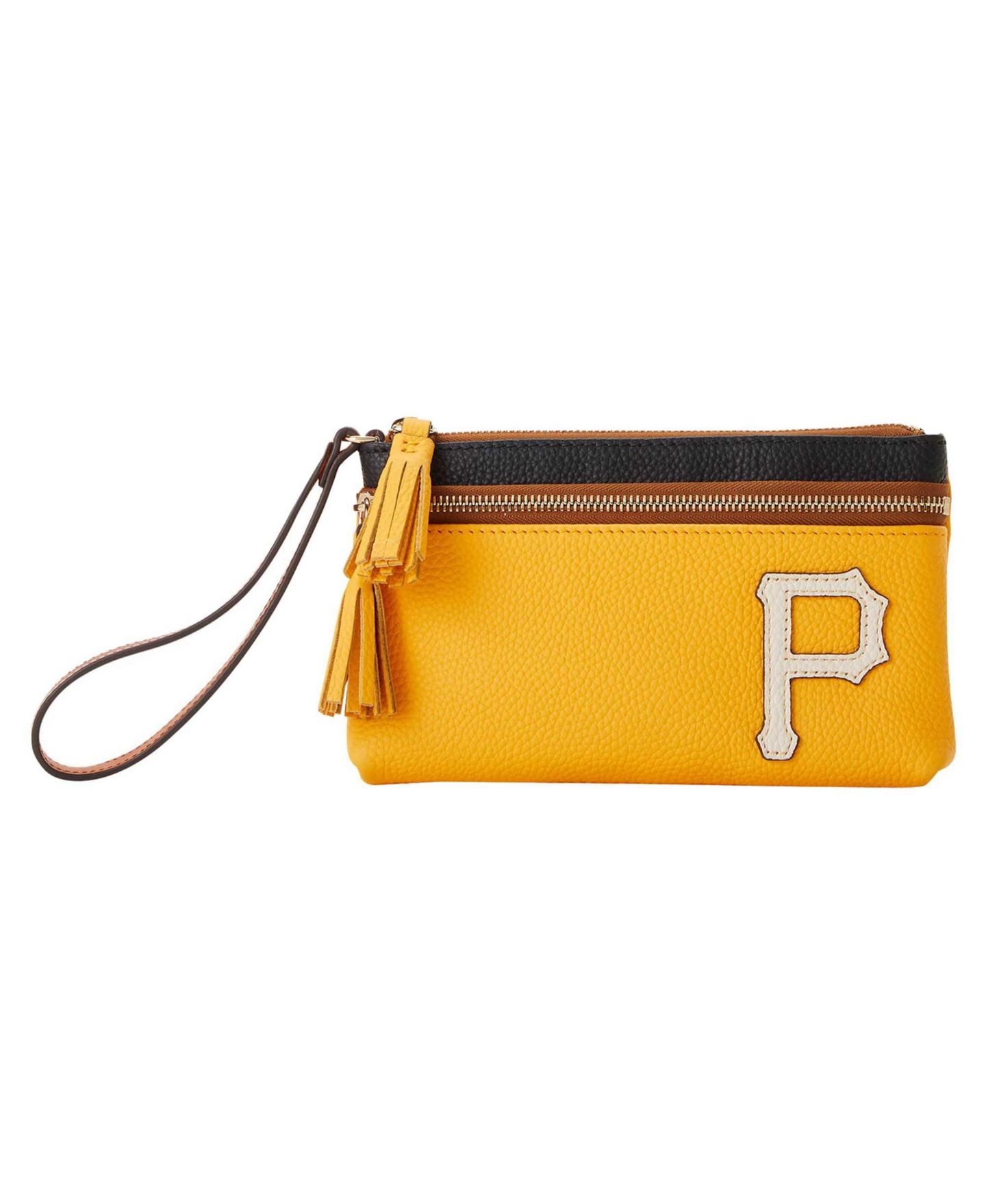 Женская сумка Dooney & Bourke Pittsburgh Pirates Infield Double-Zip Wristlet — фото 3