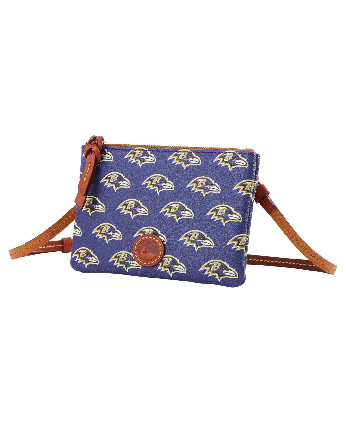 Женская сумка Dooney & Bourke Baltimore Ravens Top Zip Crossbody — фото 4