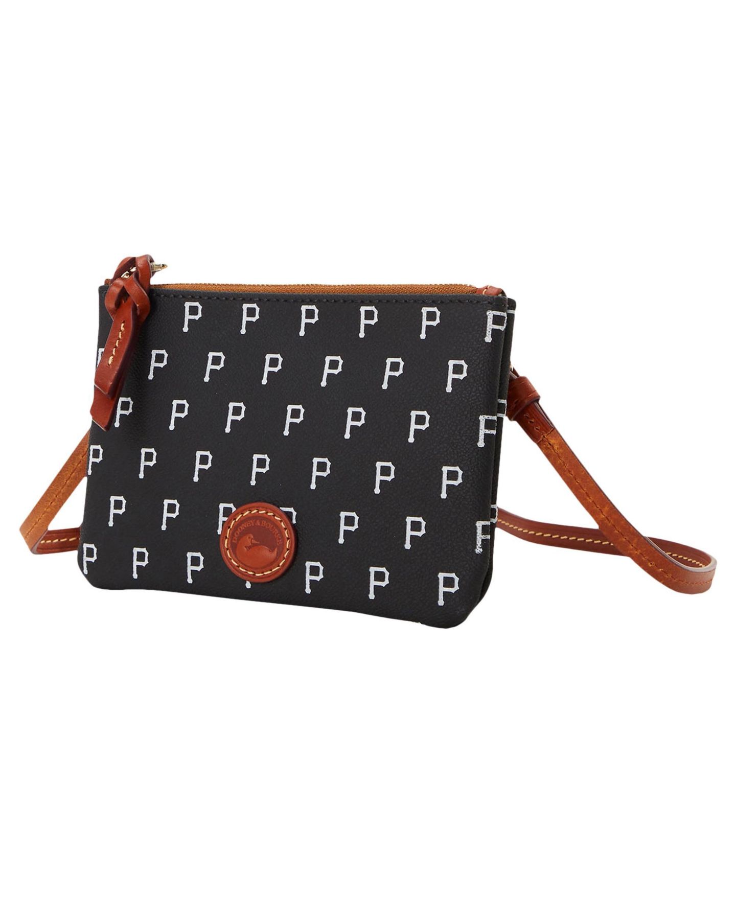 Женская сумка Dooney & Bourke Pittsburgh Pirates Top Zip Crossbody Purse — фото 3