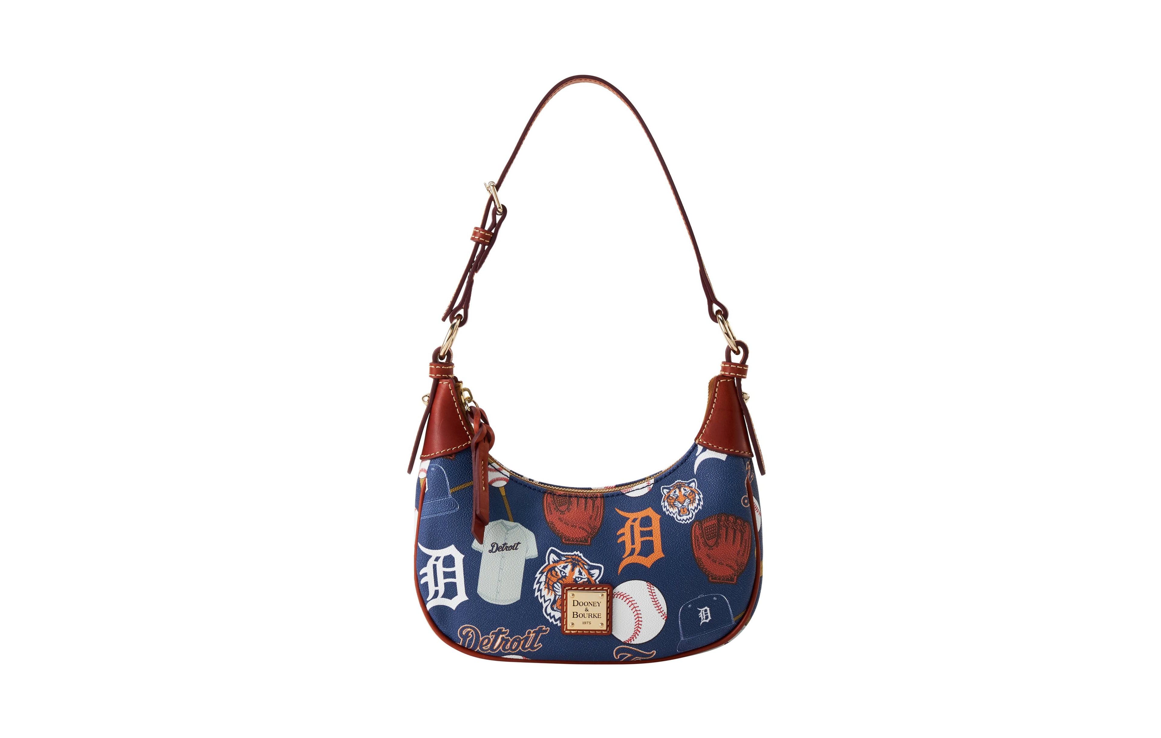 Dooney & Bourke Dooney Bourke Detroit Tigers Luca Leather Hobo Purse