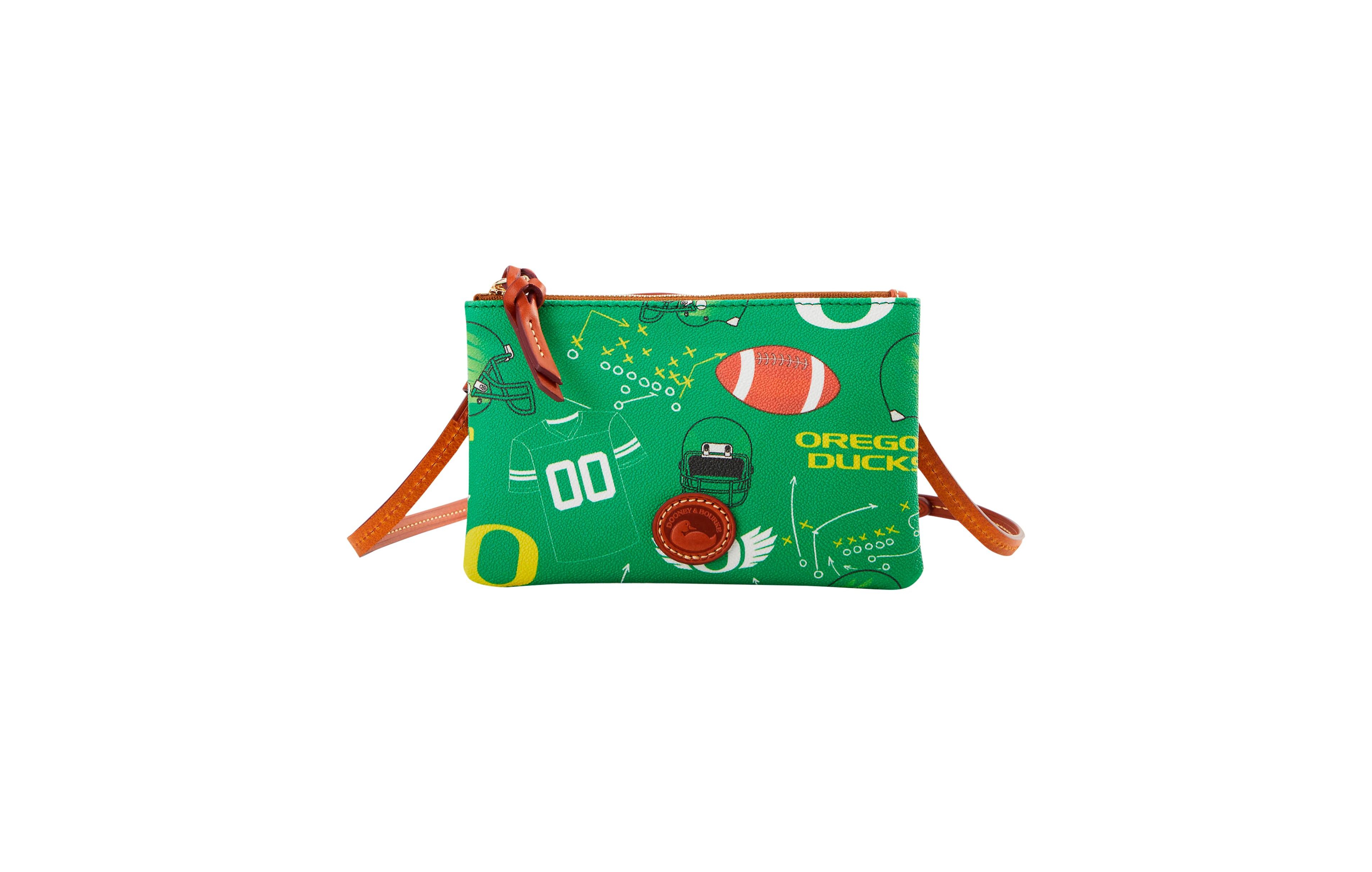 Dooney & Bourke Dooney Bourke Oregon Ducks Top Zip Crossbody Purse