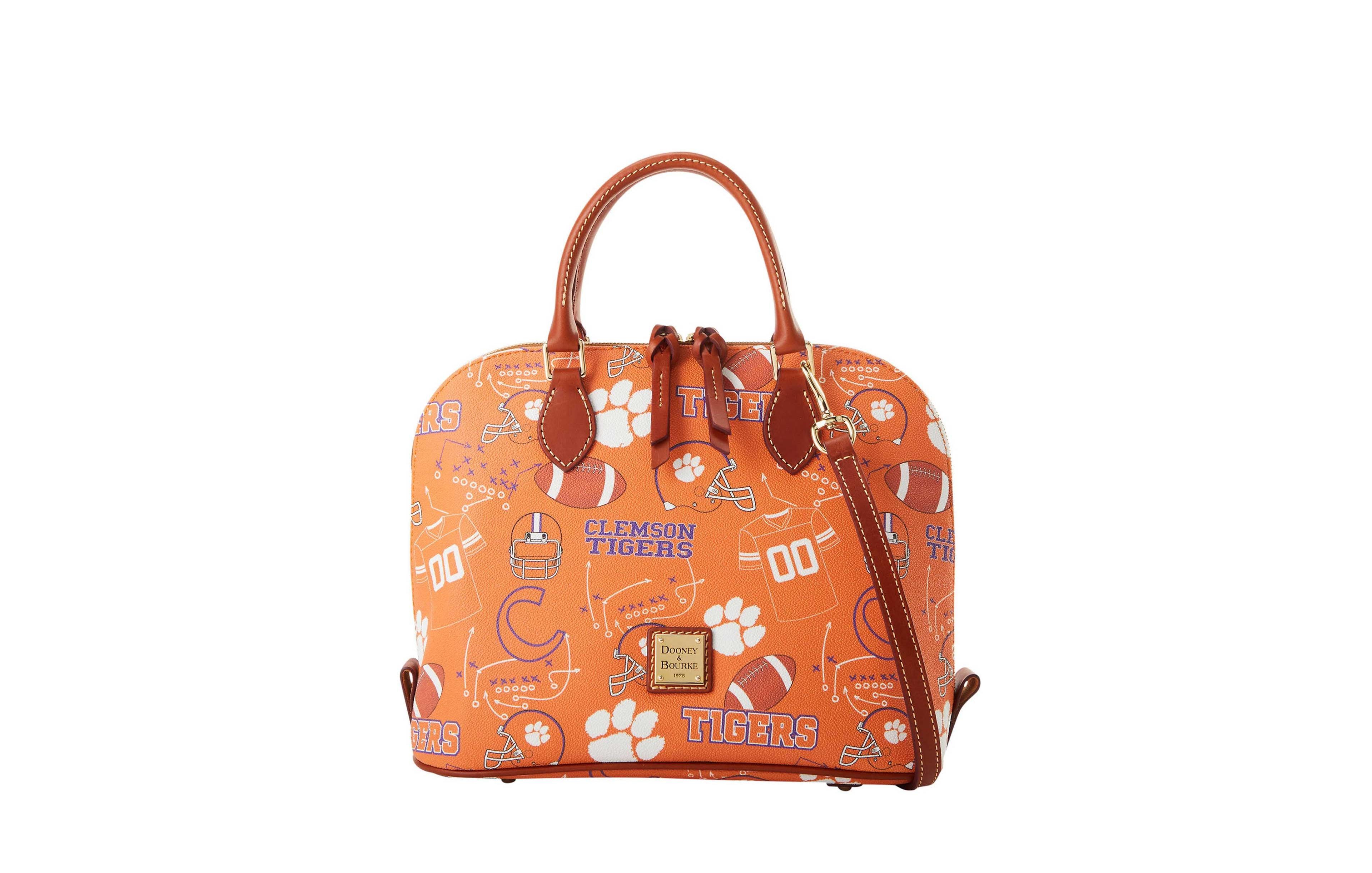 Dooney & Bourke Dooney Bourke Clemson Tigers Game Day Zip Satchel