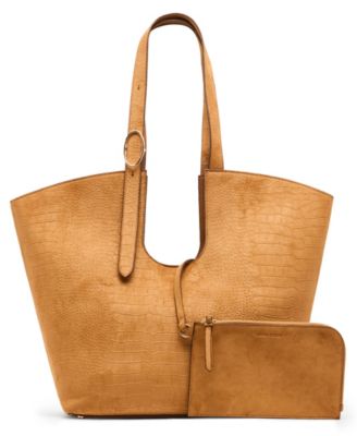 Women's Printed Pouch Large Tote Handbag