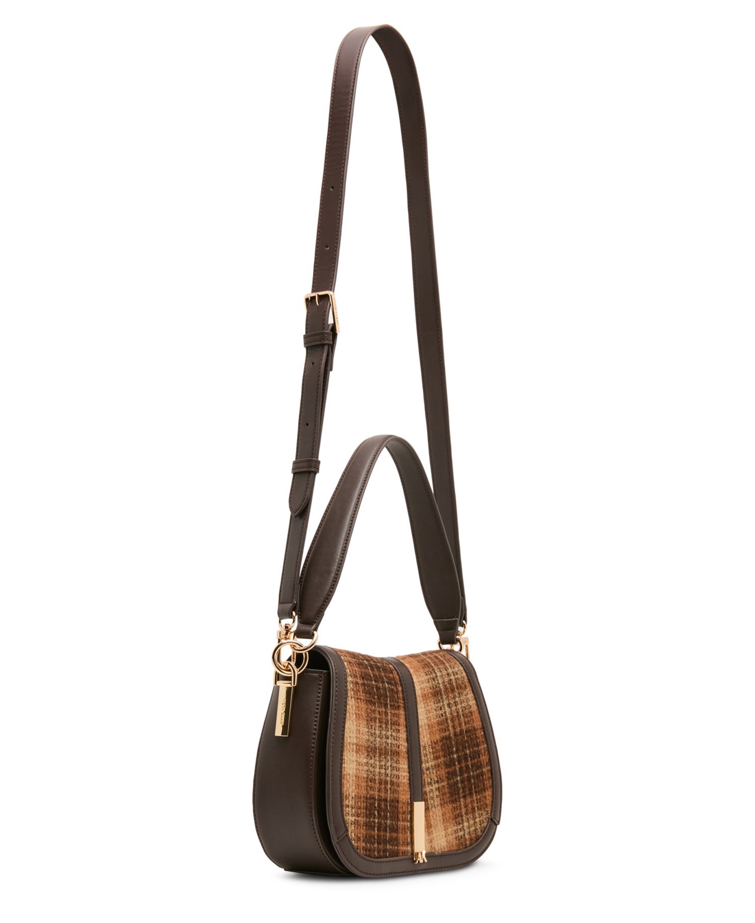 Saddle Medium Flap Crossbody Handbag