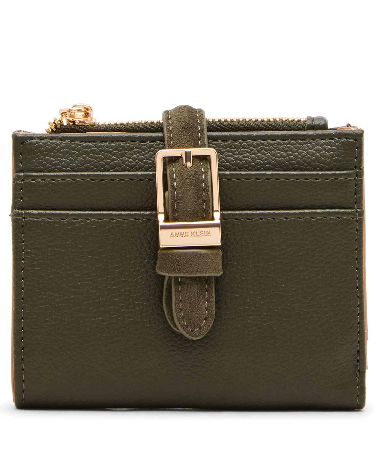 Boxed Buckled Bifold Wallet