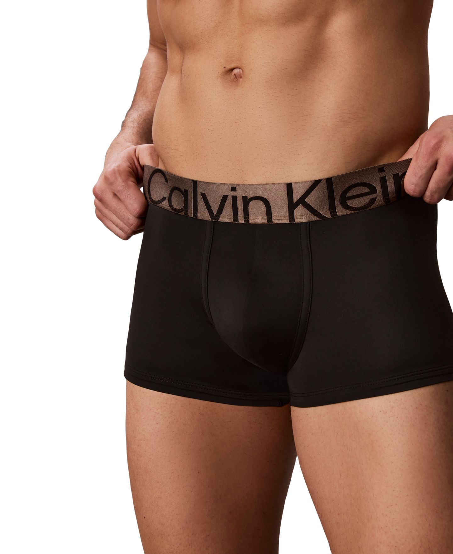 Бельё для мужчин, микрофибра, стрейч — Calvin Klein, цвет: Чёрный — фото 3