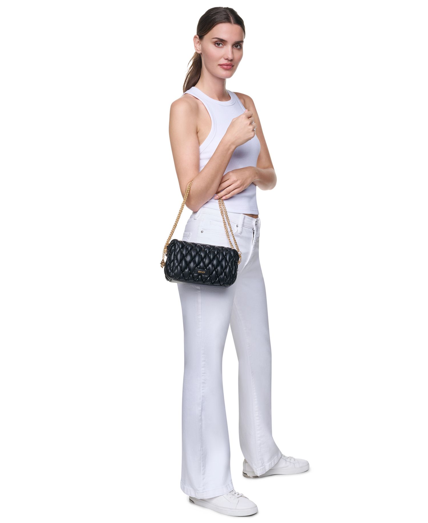 Raya Zip-Top Small Shoulder Handbag