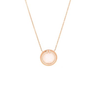 Diamond Necklace (0.05 ct) Rose Gold