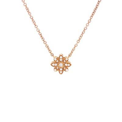 Enchant Flower Pendant Necklace