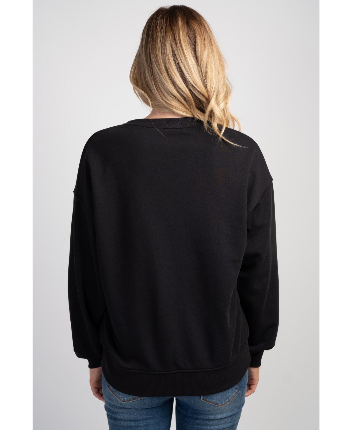 Maternity Nursing Drop-Shoulder Sweatshirt