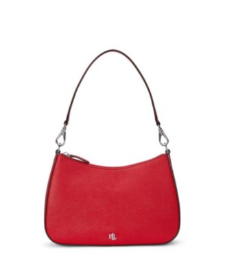 Danni Crosshatch Leather Small Shoulder Bag
