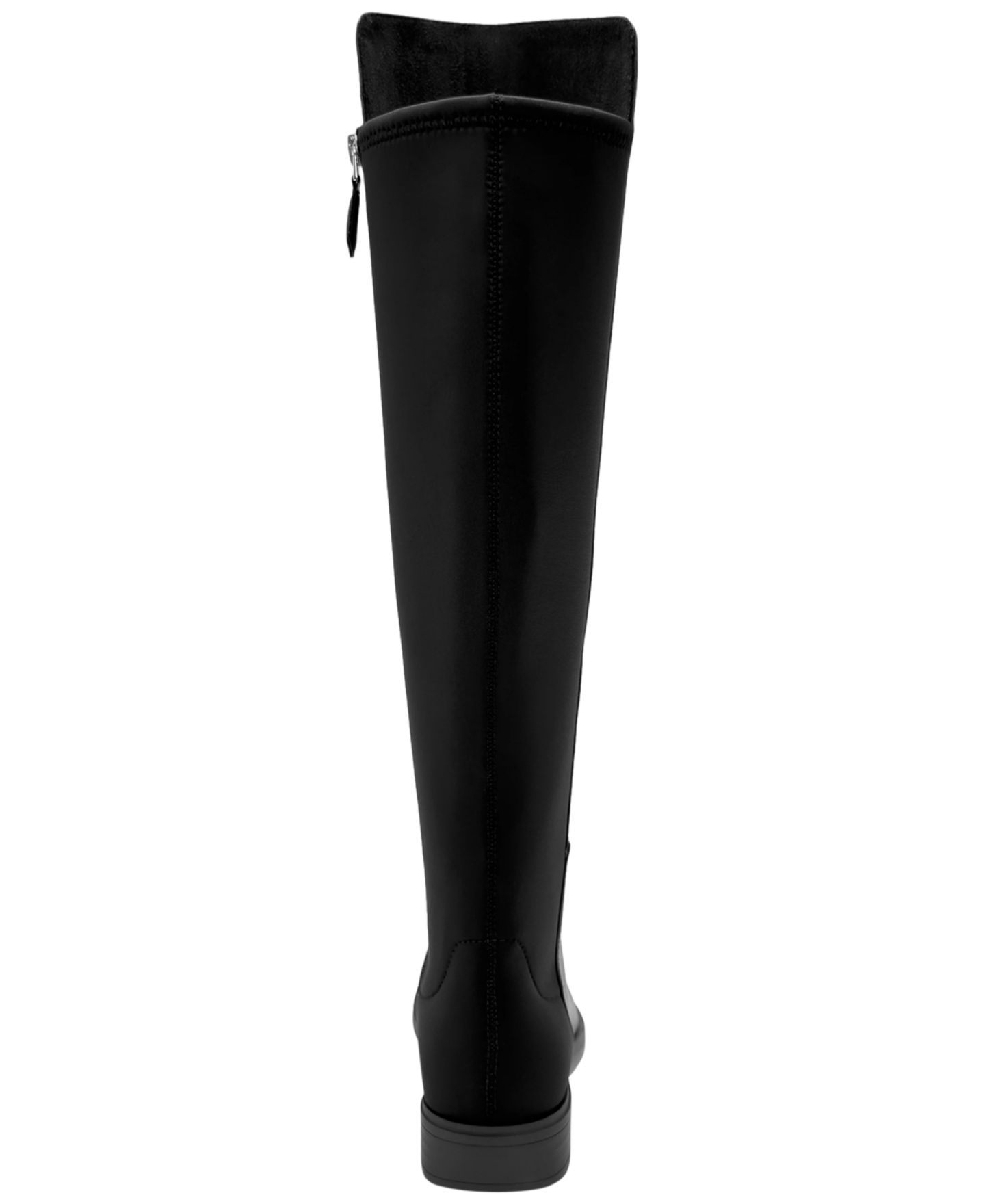 Женские ботинки Aerosoles Wenell Knee-High Square-Toe Comfort, цвет: Чёрная искусственная кожа — фото 3