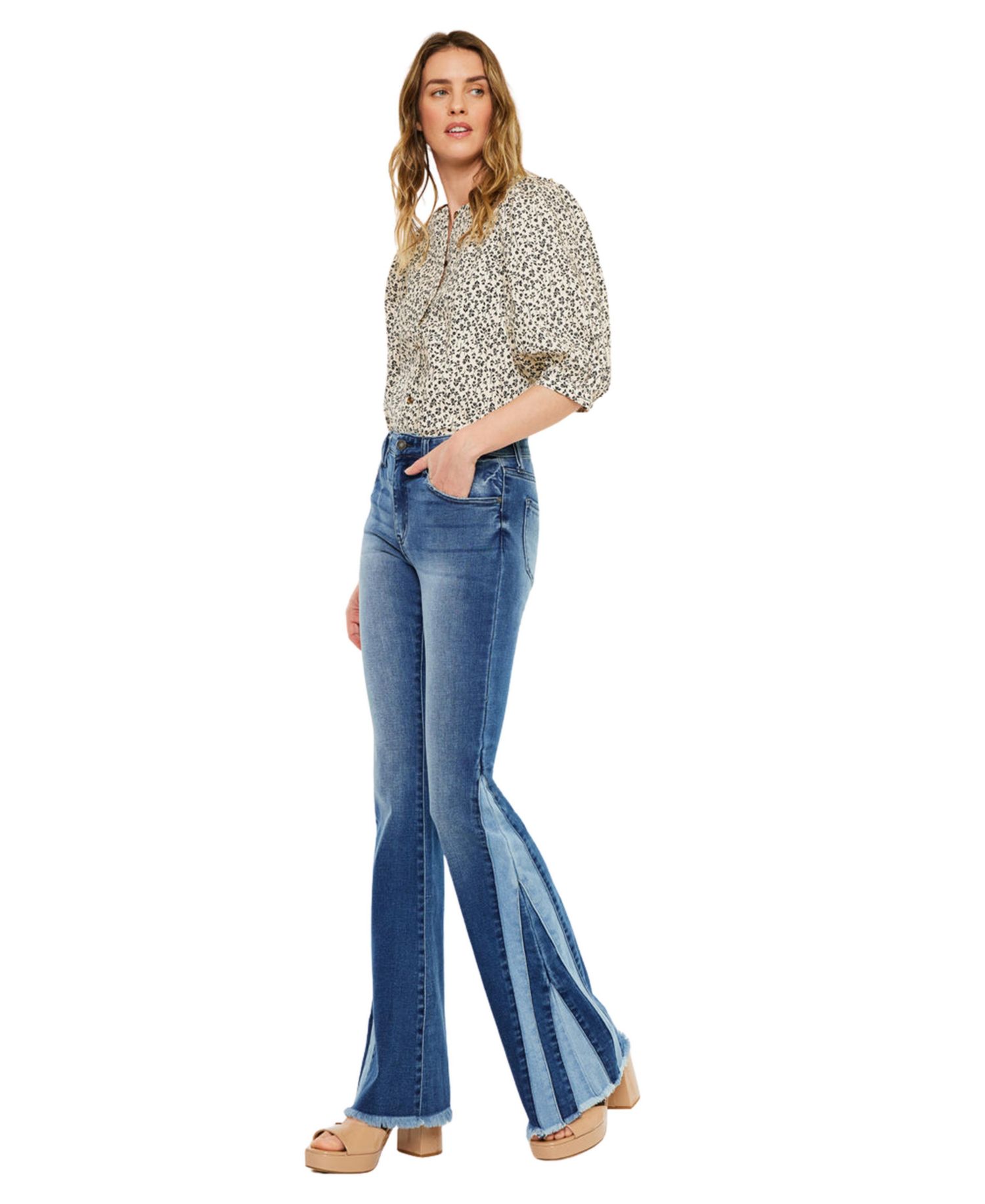 Women's Treasure High-Rise Flare Jeans
