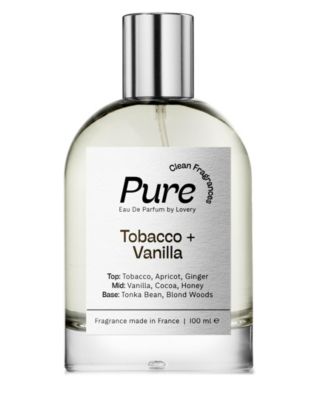 Pure Tobacco and Vanilla Eau de Parfum, Made in France, 3.4 oz