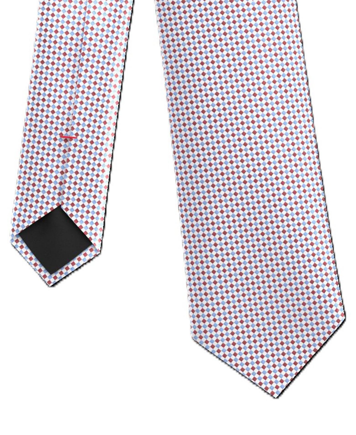 Men's Geometric Print Skinny Tie
