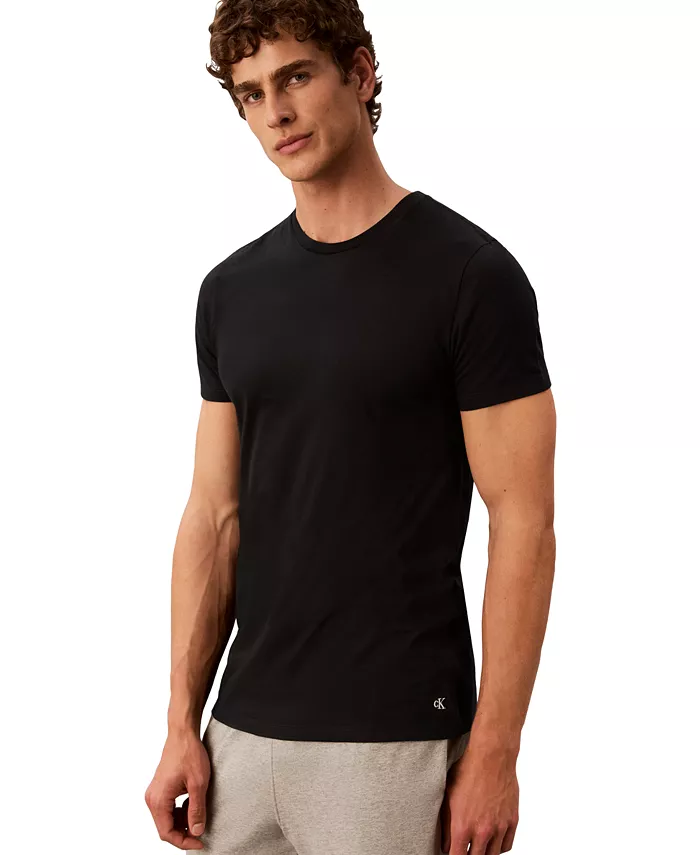 Men's Cotton Classics Crewneck T-Shirt, 3-Pack - thumbnail 10