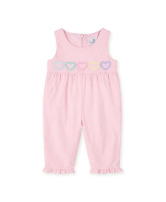Baby Girls' Applique Hearts Corduroy Longall