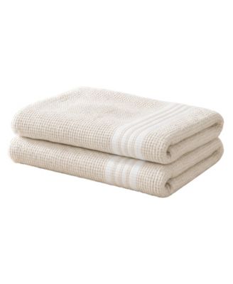Millstreet Waffle Cotton 2-Piece Towel Set