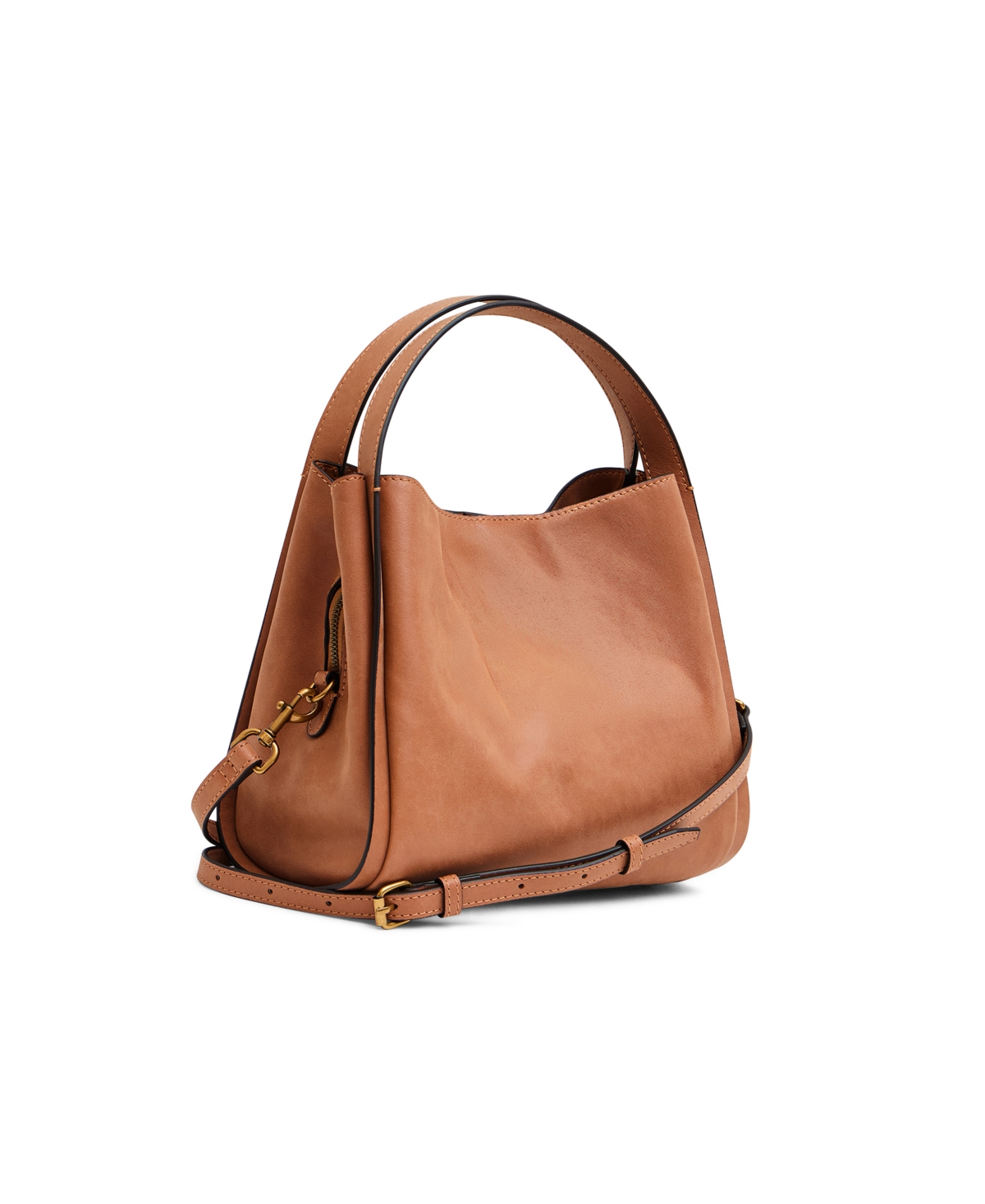 American Leather Co Auburn Convertible Crossbody - Saddle bomber leather