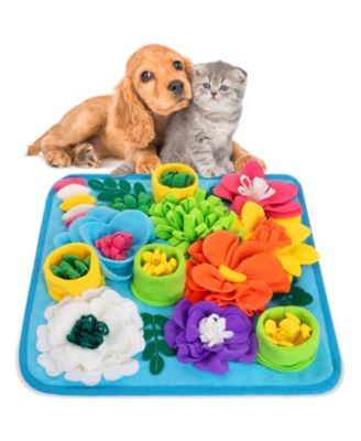 Slow Feeding Snuffle Mat For Dogs Cats Rabbits Mental Stimulation Stress Relief