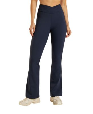 Women's Be 180 High-Waisted Wrap-Waist Flared Leggings