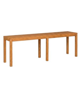 Solid Wood Pub Table with Bar Height Design for Kitchen and Dining Room