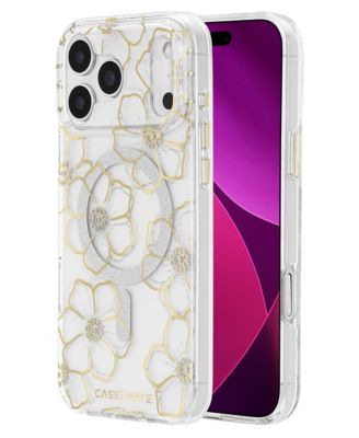 Floral Gems MagSafe Case Compatible with Apple iPhone 18 Pro and iPhone 17 Pro