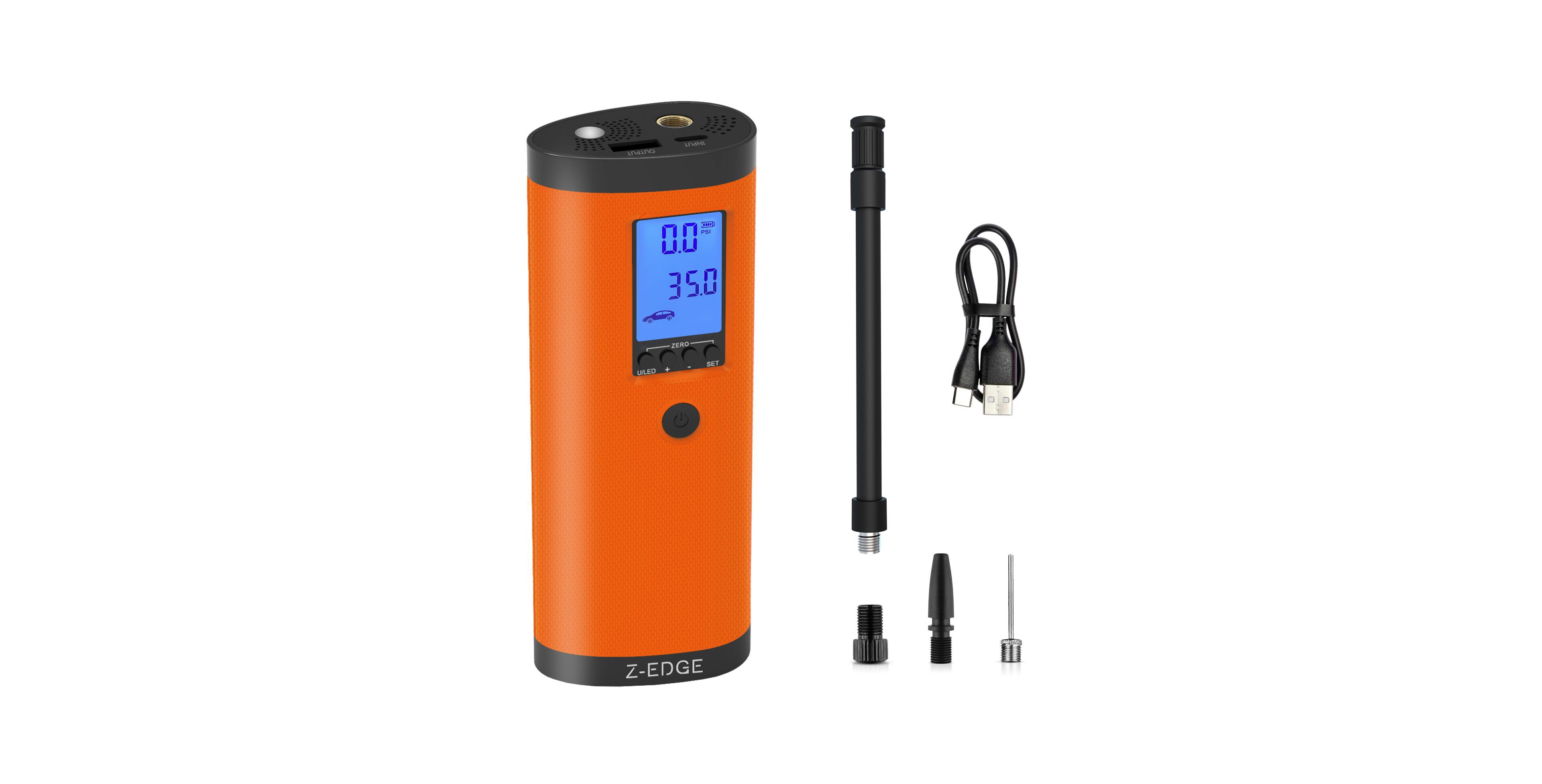 Z-edge Usb Power Bank Cordless Tire Inflator